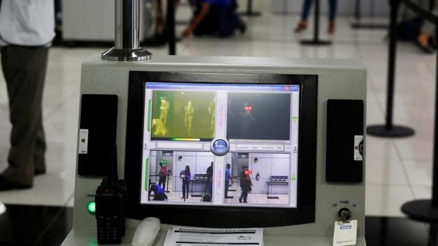 Images are seen in a thermographic imaging device to check the temperatures of arriving passengers at a quarantine station as preventive measure in light of the coronavirus outbreak in China.(REUTERS) Images are seen in a thermographic imaging device to check the temperatures of arriving passengers at a quarantine station as preventive measure in light of the coronavirus outbreak in China.(REUTERS)