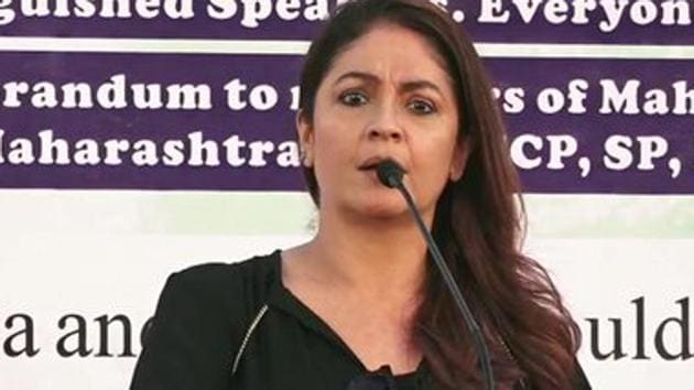 Actor Pooja Bhatt at Monday’s event in Mumbai.(ANI) Actor Pooja Bhatt at Monday’s event in Mumbai.(ANI)