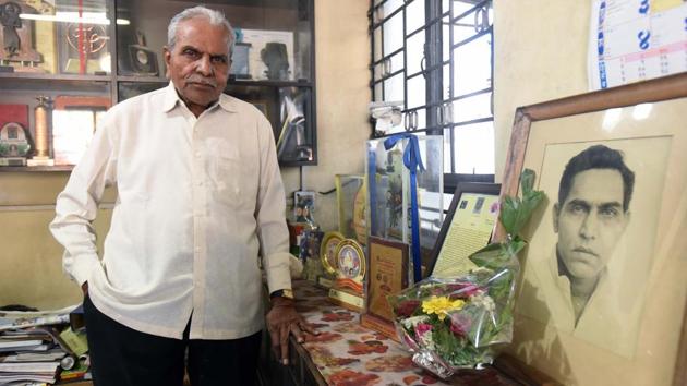 Sayed Mehboob Shah Qadri alias Sayed Bhai poses for photo at his office in Kondhwa in Pune, India, on Monday, January 27, 2020.(Pratham Gokhale/HT Photo) Sayed Mehboob Shah Qadri alias Sayed Bhai poses for photo at his office in Kondhwa in Pune, India, on Monday, January 27, 2020.(Pratham Gokhale/HT Photo)