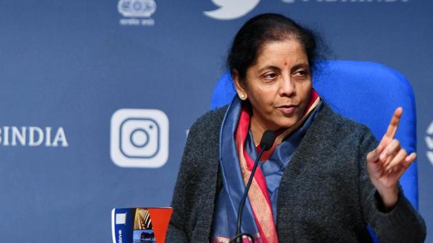 Union finance minister Nirmala Sitharaman(ANI) Union finance minister Nirmala Sitharaman(ANI)