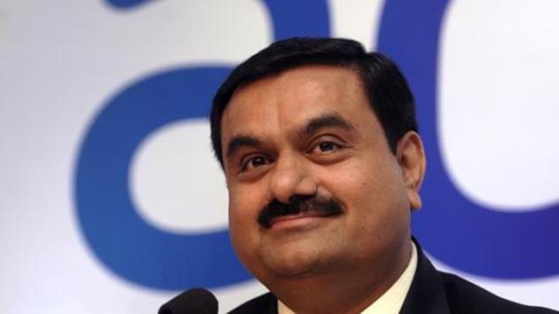 Gautam Adani, chairman of the Adani Group during a press conference announcing their new brand identity in Mumbai.(Photo: ABHIJIT BHATLEKAR/MINT)