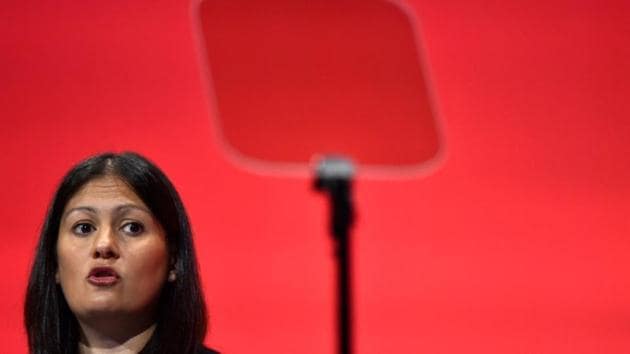 Lisa Nandy speaks during the opposition Labour Party's annual conference in Brighton, southern Britain.(File photo: Reuters)