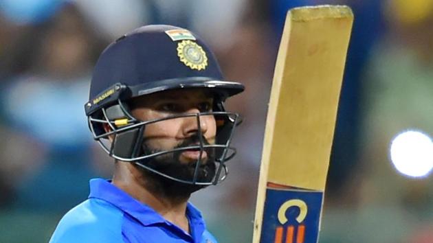 File image of India opener Rohit Sharma.(PTI) File image of India opener Rohit Sharma.(PTI)