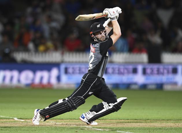New Zealand captain Kane Williamson bats during the Twenty/20 cricket international between India and New Zealand in Hamilton. (AP) New Zealand captain Kane Williamson bats during the Twenty/20 cricket international between India and New Zealand in Hamilton. (AP)