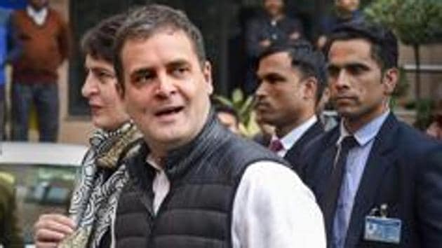 Congress leader Rahul Gandhi.(PTI) Congress leader Rahul Gandhi.(PTI)