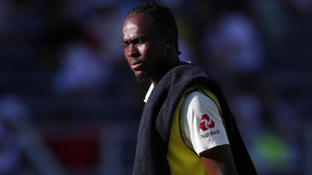 File image of England cricketer Jofra Archer.(REUTERS)