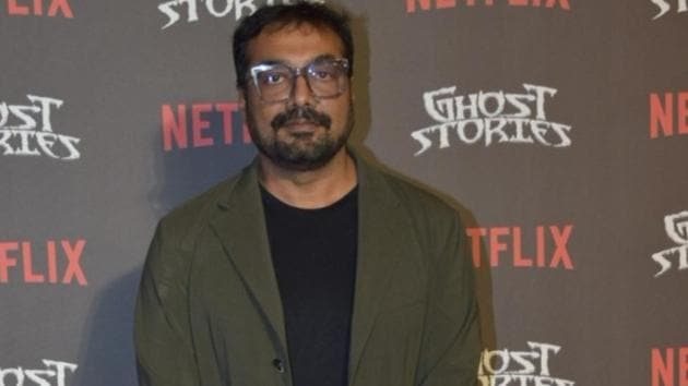 Director Anurag Kashyap at the screening of the upcoming Netflix film Ghost Stories.(IANS) Director Anurag Kashyap at the screening of the upcoming Netflix film Ghost Stories.(IANS)