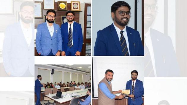 CA. Dr. Harsh Patel, a promising CA and a self-made entrepreneur, expressed his views on the current needs for the chartered accountancy fraternity.(Digpu)