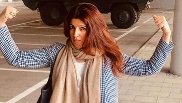 Twinkle Khanna revealed in a tweet that she slipped in the shower on Thursday morning.