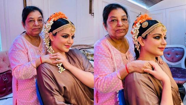 Kangana Ranaut’s team shared a post to wish hairstylist Maria Sharma on her 50th work anniversary.