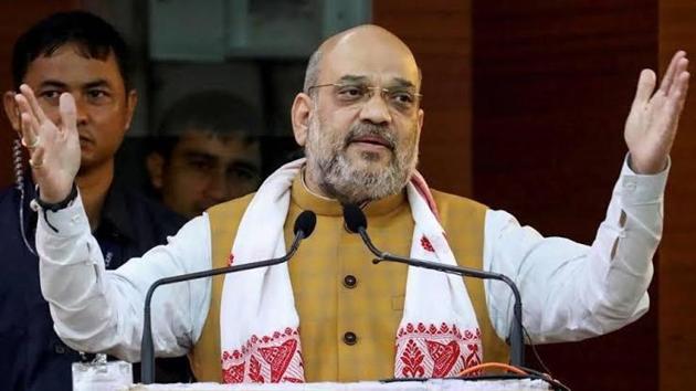 Home Minister Amit Shah on Wednesday released the ‘Data on Police Organisations as on January 1, 2019.(PTI Photo) Home Minister Amit Shah on Wednesday released the ‘Data on Police Organisations as on January 1, 2019.(PTI Photo)