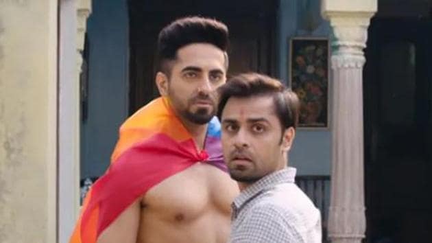 Shubh Mangal Zyada Saavdhan stars Ayushmann Khurrana and Jitendra Kumar as a same-sex couple.