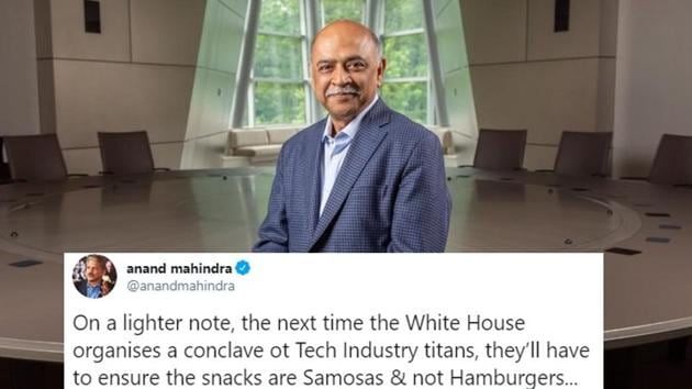 Anand Mahindra tweet became a hit on Twitter. Anand Mahindra tweet became a hit on Twitter.