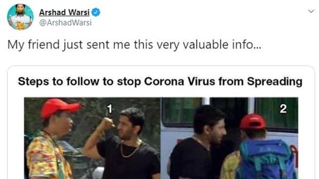 Arshad Warsi’s joke is not a hit with Twitter.