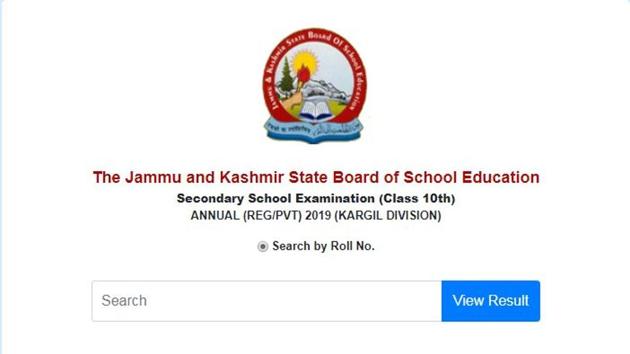 The Jammu and Kashmir Board of Secondary Education (JKBOSE) on Friday declared the JKBOSE 10th annual (Regular/Private) Result 2019 for Kargil Division. (JKbose.ac.in)