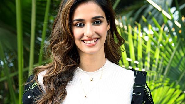 Disha Patani during a promotion of Malang, in New Delhi on Thursday.(AN)