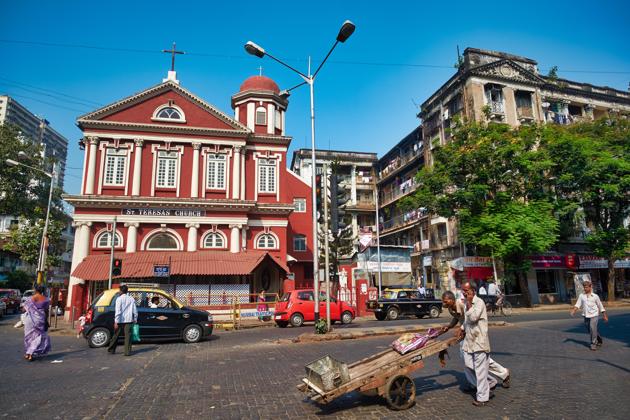 St Teresa's Church at Charni Road is close to the south Mumbai neighbourhood of Cavel.(Alamy Stock Photo) St Teresa's Church at Charni Road is close to the south Mumbai neighbourhood of Cavel.(Alamy Stock Photo)