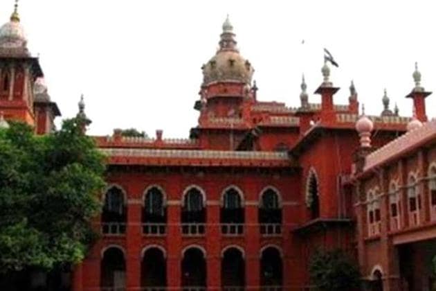 A file photo of Madras high court.(PTI) A file photo of Madras high court.(PTI)