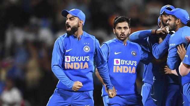 India vs New Zealand 4th T20I in Wellington Highlights: As it happened(AP)