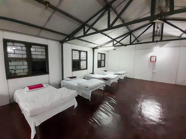 A view of the quarantine facility which has been setup by the Army for the 300 students, who are being brought back from coronavirus-hit Wuhan in China, at Manesar, Haryana, Delhi, Jan. 31, 2020.(PTI file photo) A view of the quarantine facility which has been setup by the Army for the 300 students, who are being brought back from coronavirus-hit Wuhan in China, at Manesar, Haryana, Delhi, Jan. 31, 2020.(PTI file photo)