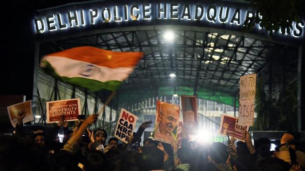 A protest was also reported from outside the police headquarters at ITO. Thursday’s march was among the several protests being carried out by Jamia students since December 13. While violence broke out on December 15 injuring several students, the protests have remained peaceful since. (ANI)