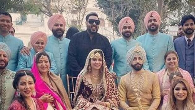 Gurdas Mann’s son GurricKk G Mann marries Simran Kaur Mundi.