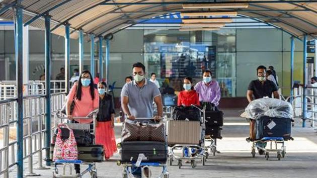 Around 366 Indians were evacuated from Wuhan early on Saturday in a special Air India flight that took off from the city’s airport. (PTI PHOTO.) Around 366 Indians were evacuated from Wuhan early on Saturday in a special Air India flight that took off from the city’s airport. (PTI PHOTO.)