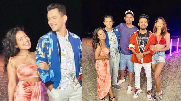 Neha Kakkar, Aditya Narayan recorded a music video in Goa.