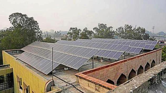 The budget has proposed to provide ₹22,000 crore to power and renewable energy sector.(HT Photo)