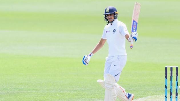 Shubman Gill during the Test series between New Zealand A and India A at Hagley Oval.(Getty Images)