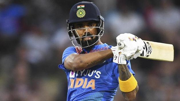KL Rahul in action during the 5th T20I. (AP) KL Rahul in action during the 5th T20I. (AP)