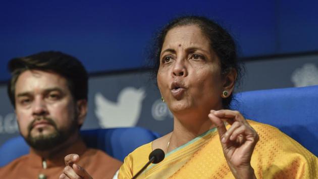 Union finance minister Nirmala Sitharaman in New Delhi, February 1, 2020 (PTI) Union finance minister Nirmala Sitharaman in New Delhi, February 1, 2020 (PTI)