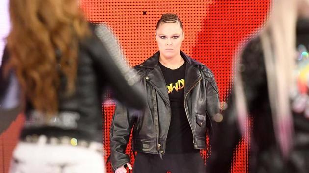 Ronda Rousey names her pick if she returns at Wrestlemania.(WWE)