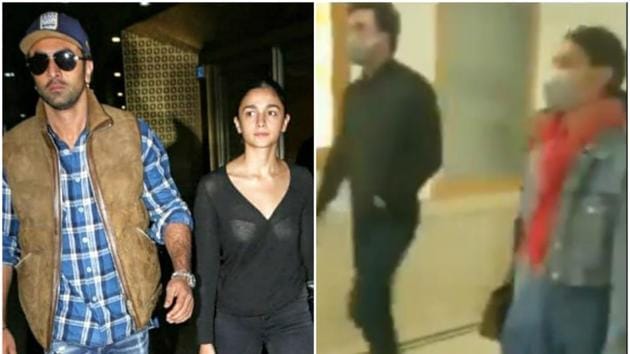 Ranbir Kapoor and Alia Bhatt were in Delhi to see Rishi Kapoor, who was hospitalised for an infection.