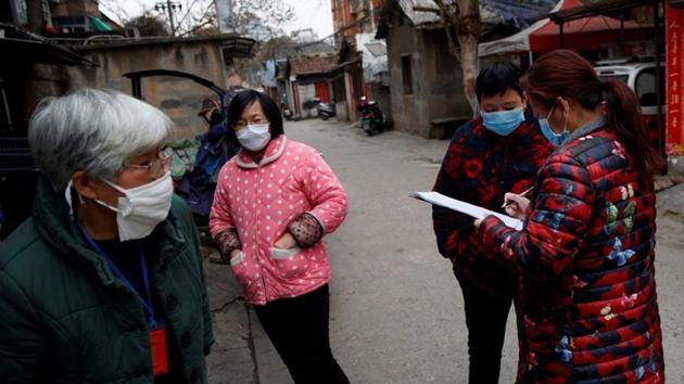 At least 56 people died of the novel Coronavirus on Sunday pushing the death toll from the outbreak to 361(REUTERS)