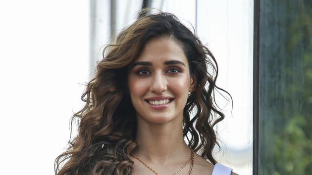 Bollywood actor Disha Patani poses for photographs during promotion of the film, Malang.(PTI)