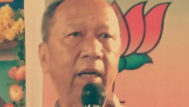 Manipur Assembly Speaker Yumnam Khemchand Singh .(ANI File Photo)