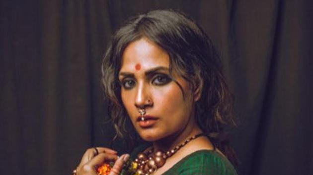 Richa Chadha revealed the first look of her new film.(Instagram)
