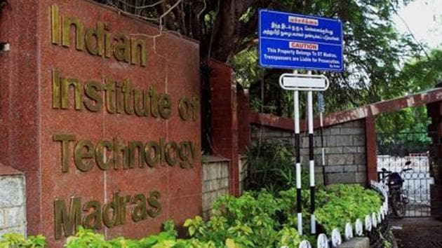 Indian Institute of Technology Madras. (HT file) Indian Institute of Technology Madras. (HT file)