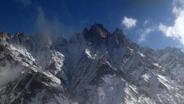 An aerial view of the Gangotri glacier / Photo: DMMC