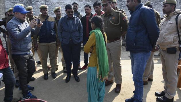 Each gunshot outside triggered loud cries from the children inside. “It was a congested bunker and the gunshots would make us collapse on each other,” said Anjali Kashyap, a 15-year-old girl later hailed for her bravery. (Burhaan Kinu / HT Photo)