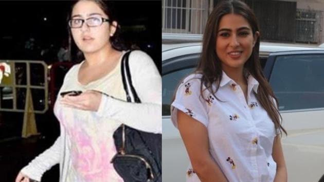 Sara Ali Khan underwent a body transformation ahead of her Bollywood debut.