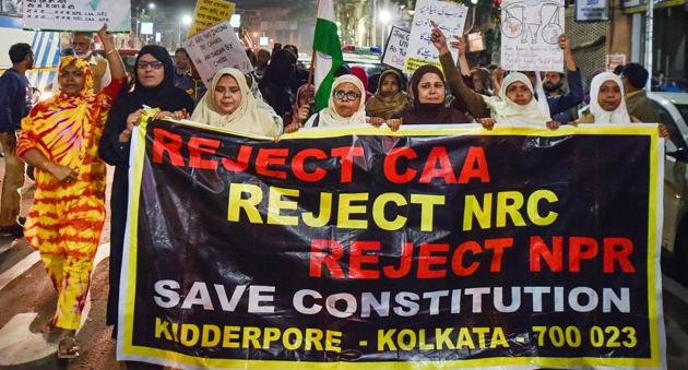 An almost hysterical anti-Muslim colour has been given to the CAA and any NRC exercise, as if the malevolent Narendra Modi government intends to make Indian Muslims stateless(PTI)