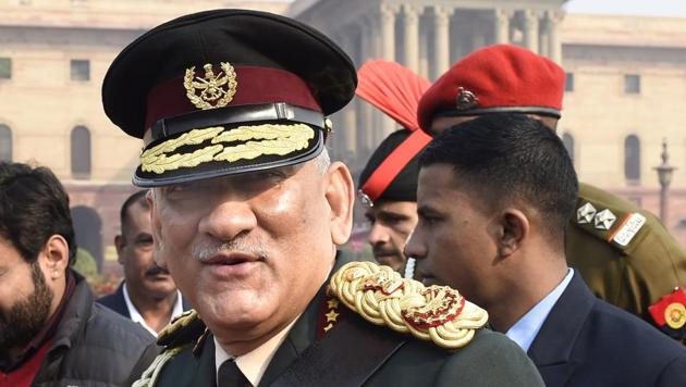 India's first Chief of Defence Staff (CDS) Gen Bipin Rawat(Arvind Yadav/HT File Photo)