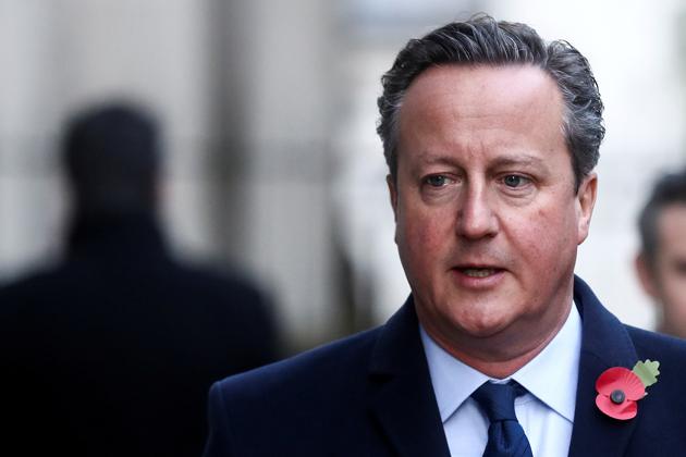 Britain's former Prime Minister David Cameron(REUTERS File) Britain's former Prime Minister David Cameron(REUTERS File)