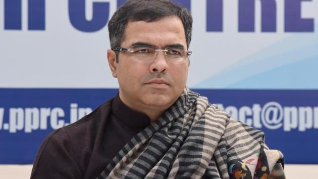 BJP MP Parvesh Verma(Sonu Mehta/HT PHOTO) BJP MP Parvesh Verma(Sonu Mehta/HT PHOTO)