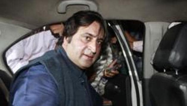 People’s Conference chairman Sajjad Gani Lone was released from preventive detention on Wednesday, Feb 5, 2020.(HT File)