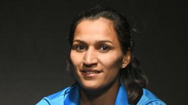 Indian women Hockey team captain Rani Rampal 47th minute goal helped India beat Olympic champs Britain (1-0) recently in New Zealand(Photo: Raj K Raj/HT)