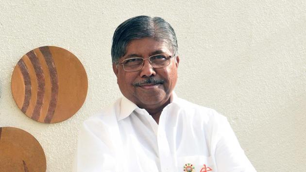 Chandrakant Patil. (HT File Photo) Chandrakant Patil. (HT File Photo)