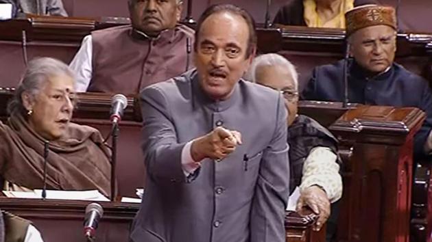 Congress leader Ghulam Nabi Azad speaks in the Rajya Sabha (PTI file photo) Congress leader Ghulam Nabi Azad speaks in the Rajya Sabha (PTI file photo)